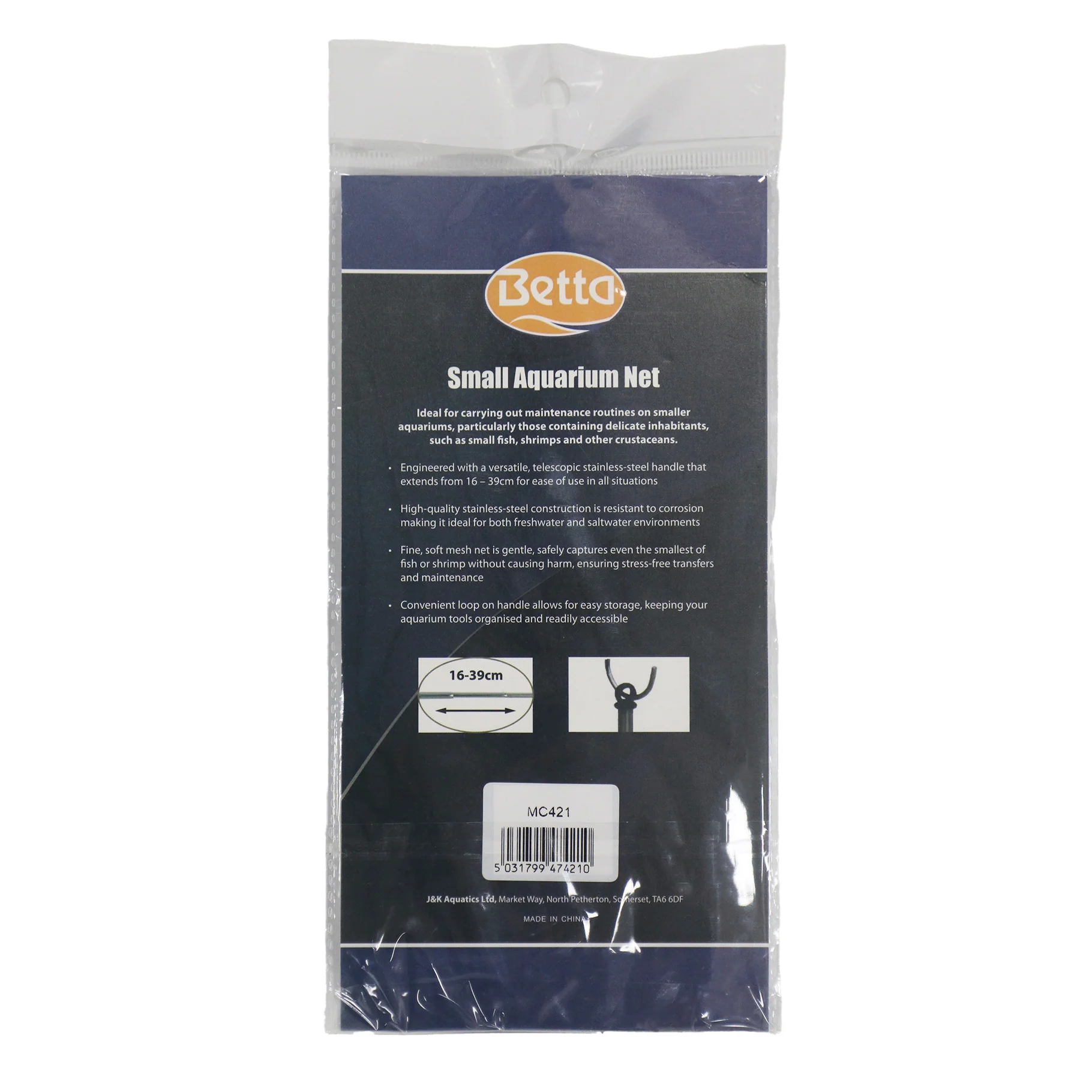 Betta Small Square Extendable Net - Image 4
