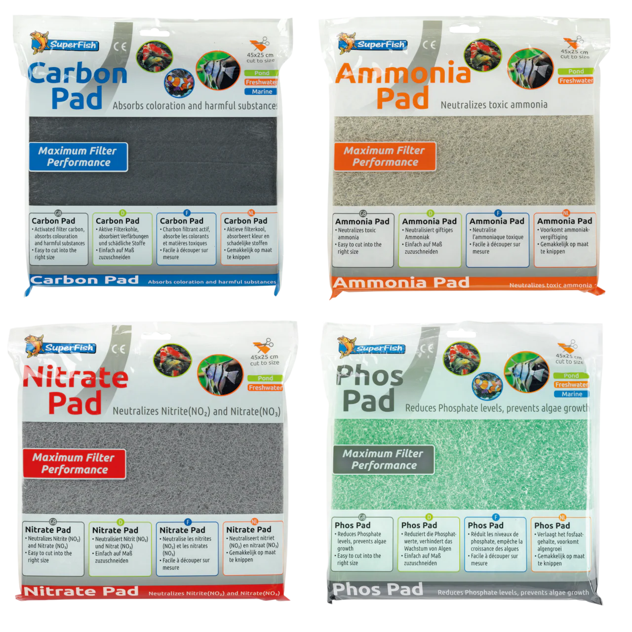 Superfish Filter Pads